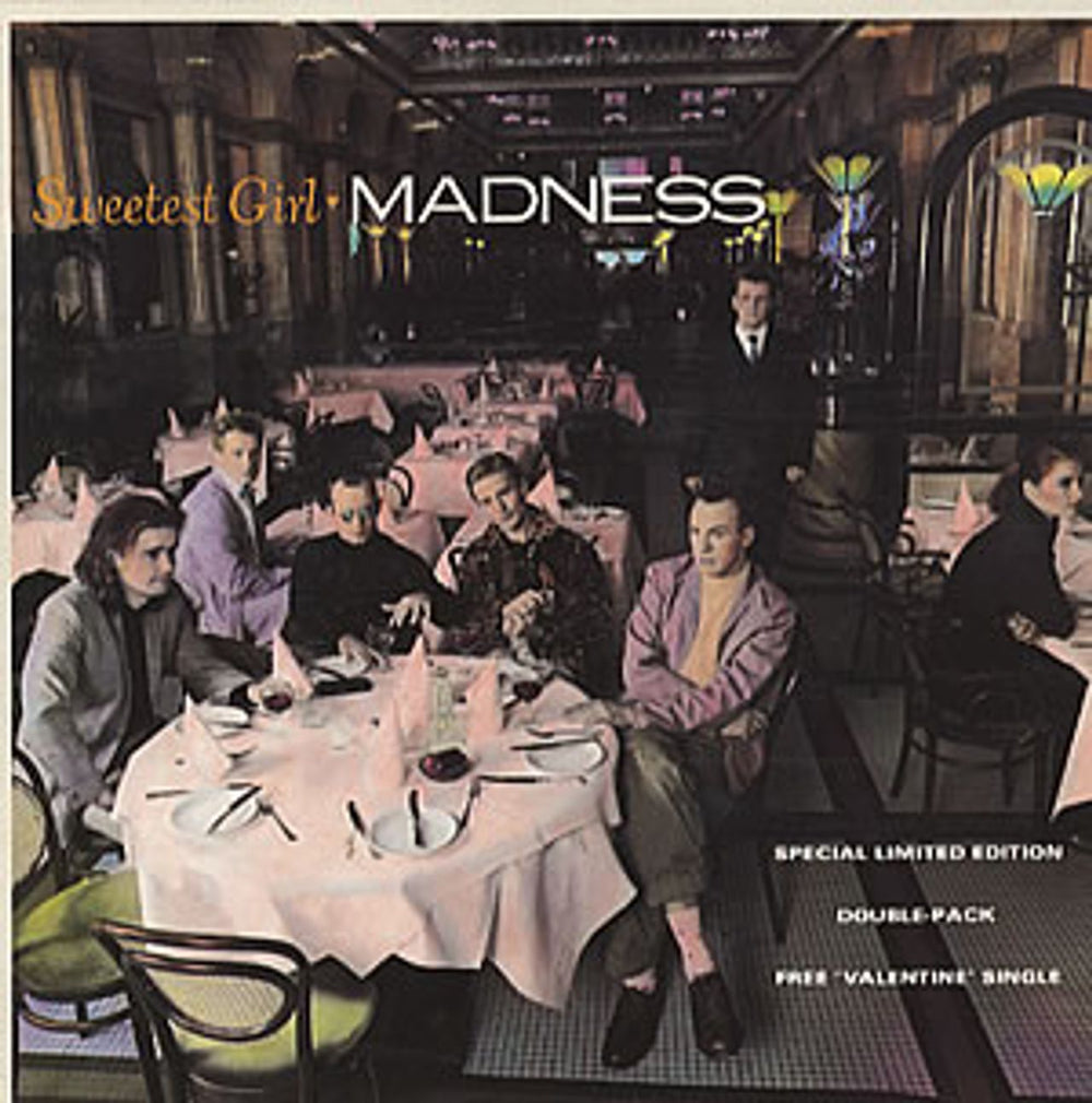 Madness Sweetest Girl UK 7" vinyl single (7 inch record / 45) JAZZD-8