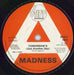 Madness Tomorrow's (Just Another Day) - Red A Label - P/S UK Promo 7" vinyl single (7 inch record / 45) MDN07TO24675