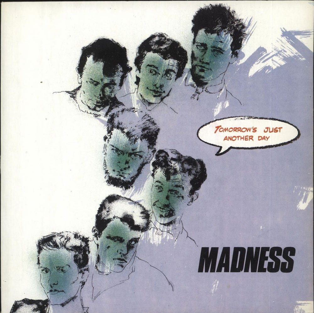 Madness Tomorrow's (Just Another Day) Spanish 7" vinyl single (7 inch record / 45) VIC-78