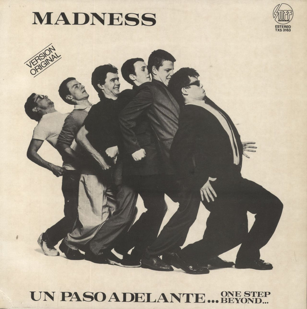 Madness Un Paso Adelante... One Step Beyond... Spanish Promo vinyl LP album (LP record) TXS3163