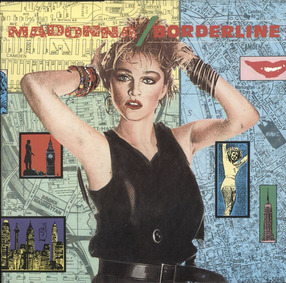 Madonna Borderline - 2nd - Small logo UK 7