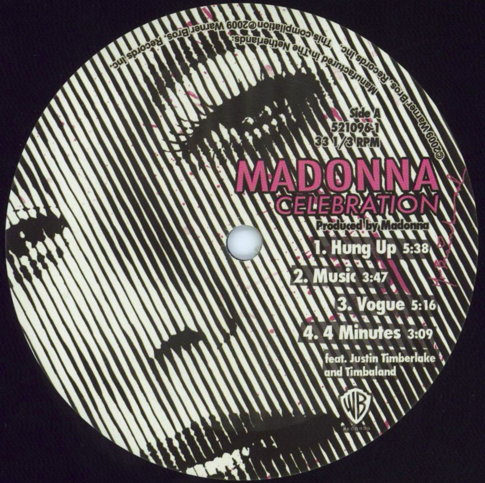 Madonna Celebration US 4-LP vinyl album record set MAD4LCE491110