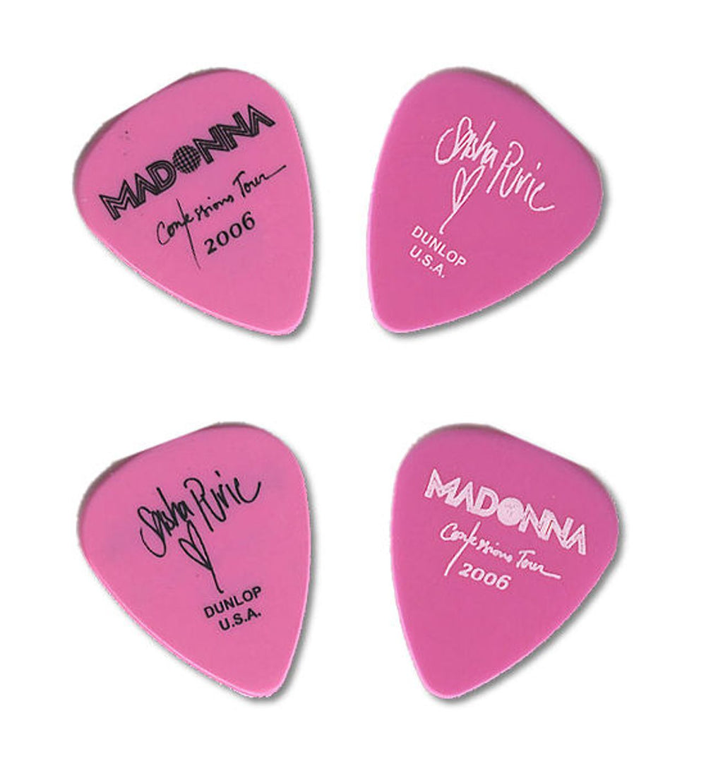 Madonna Confession Tour Guitar Pick - Sasha Price US guitar pick GUITAR PLECTRUM