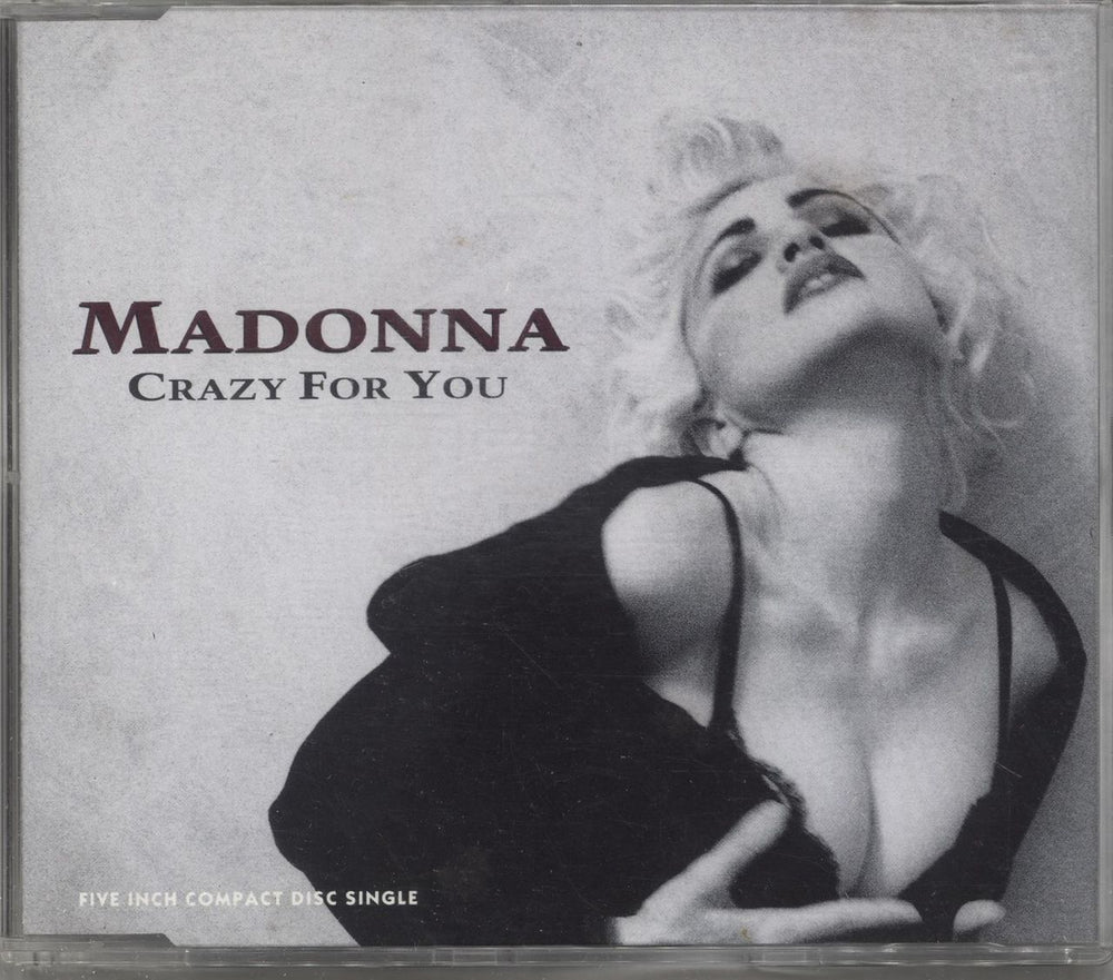 Madonna Crazy For You UK CD single (CD5 / 5") W0008CD