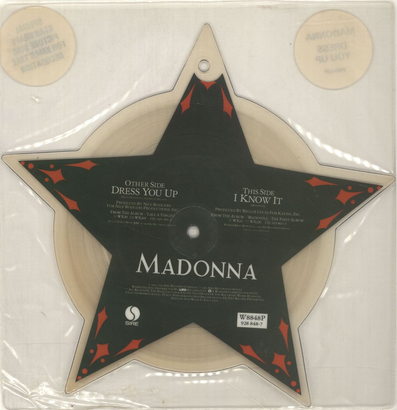 Madonna Like A Virgin - Hype Stickered UK Vinyl LP — RareVinyl.com
