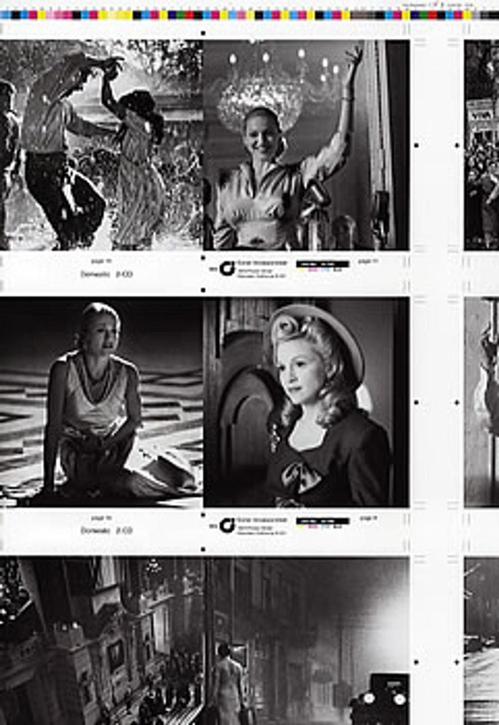 Madonna Evita - 2-pg Proof Artwork Set US artwork PROMO ARTWORK