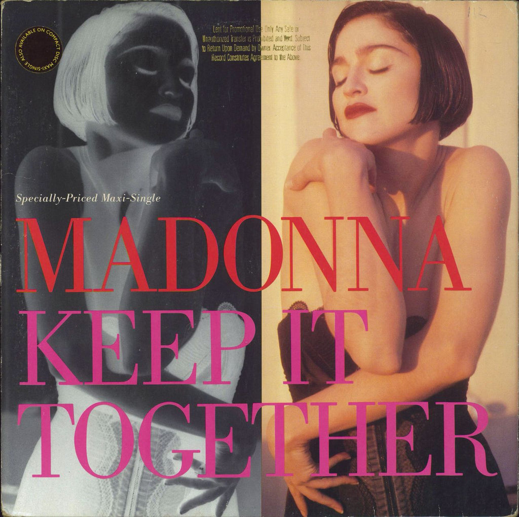 Madonna Keep It Together US12