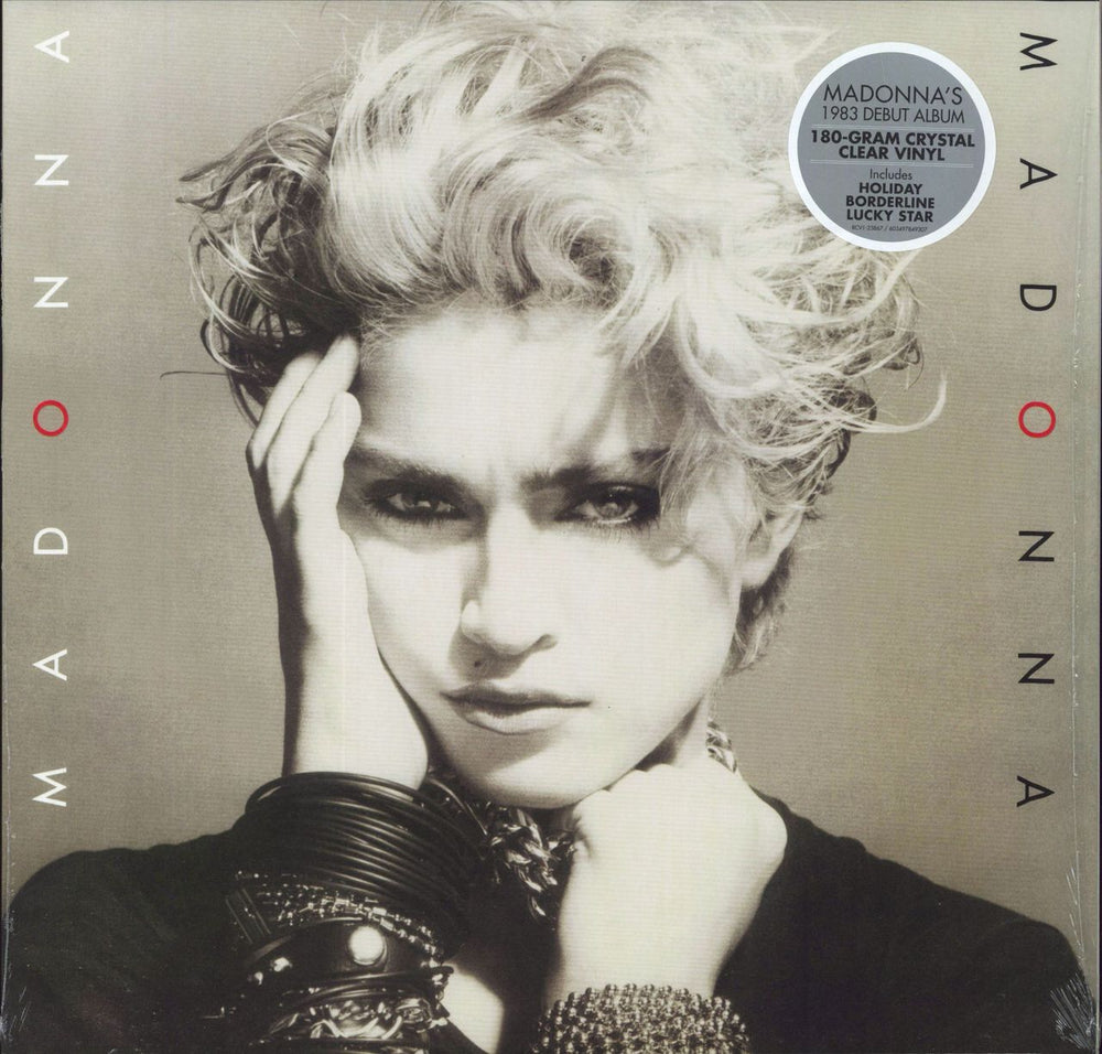 Madonna Madonna - 180gm Clear Vinyl - Open Shrink UK vinyl LP album (LP record) 603497849307