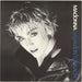 Madonna Papa Don't Preach - Blue Titles + Poster - EX UK 12" vinyl single (12 inch record / Maxi-single) W8636T