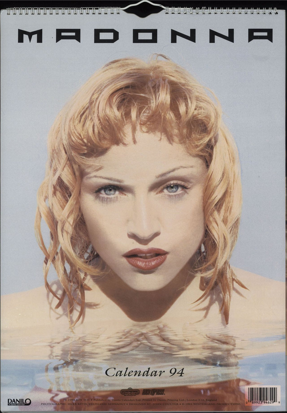 Madonna Quantity of Five Calendars UK calendar