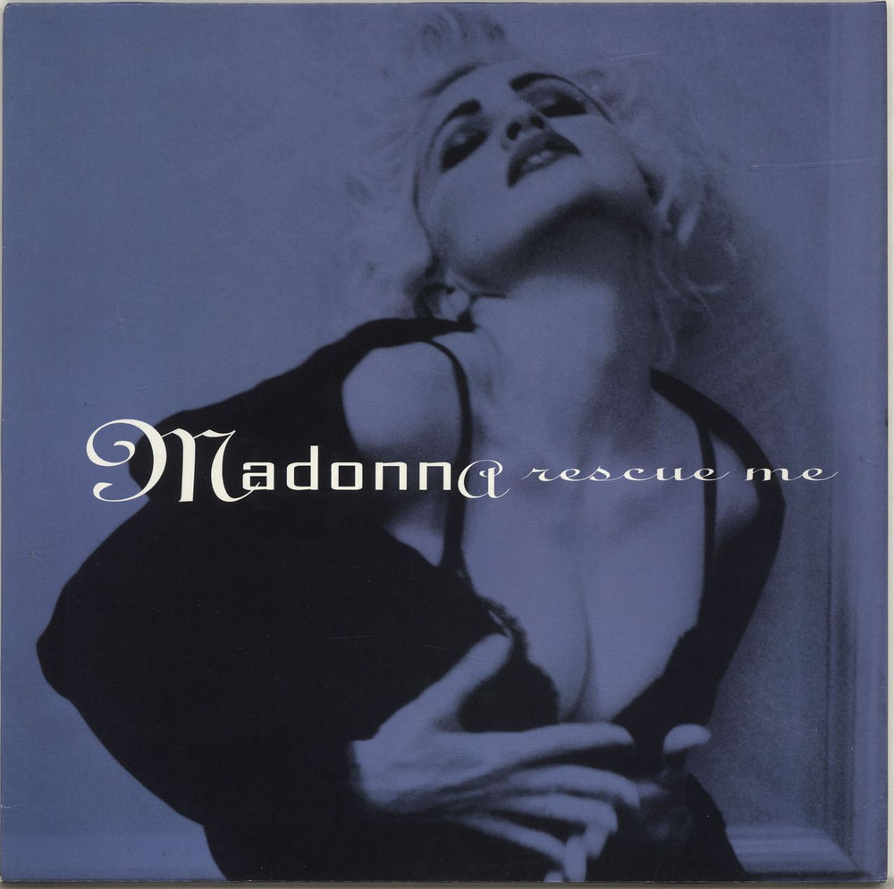 Madonna Rescue Me - Blue Sleeve German 12" vinyl single (12 inch record / Maxi-single) 9362-40034-0