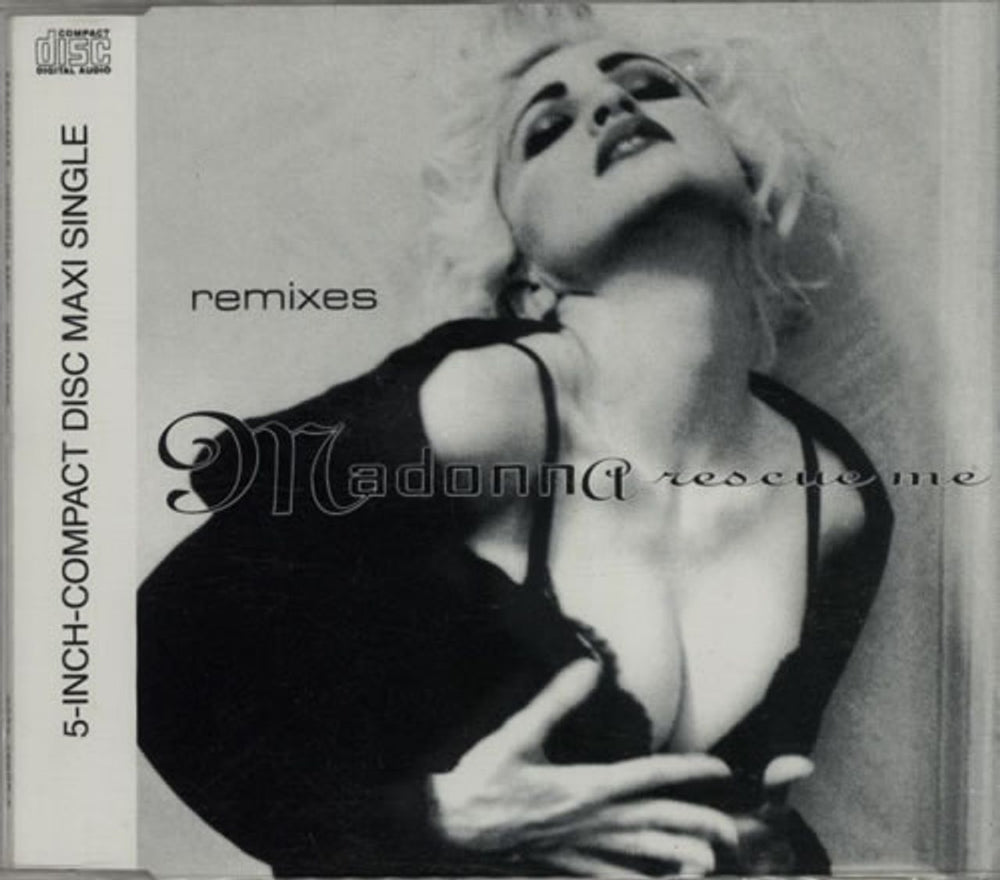 Madonna Rescue Me German 2-CD single set (Double CD single) 9362-40034/5-2