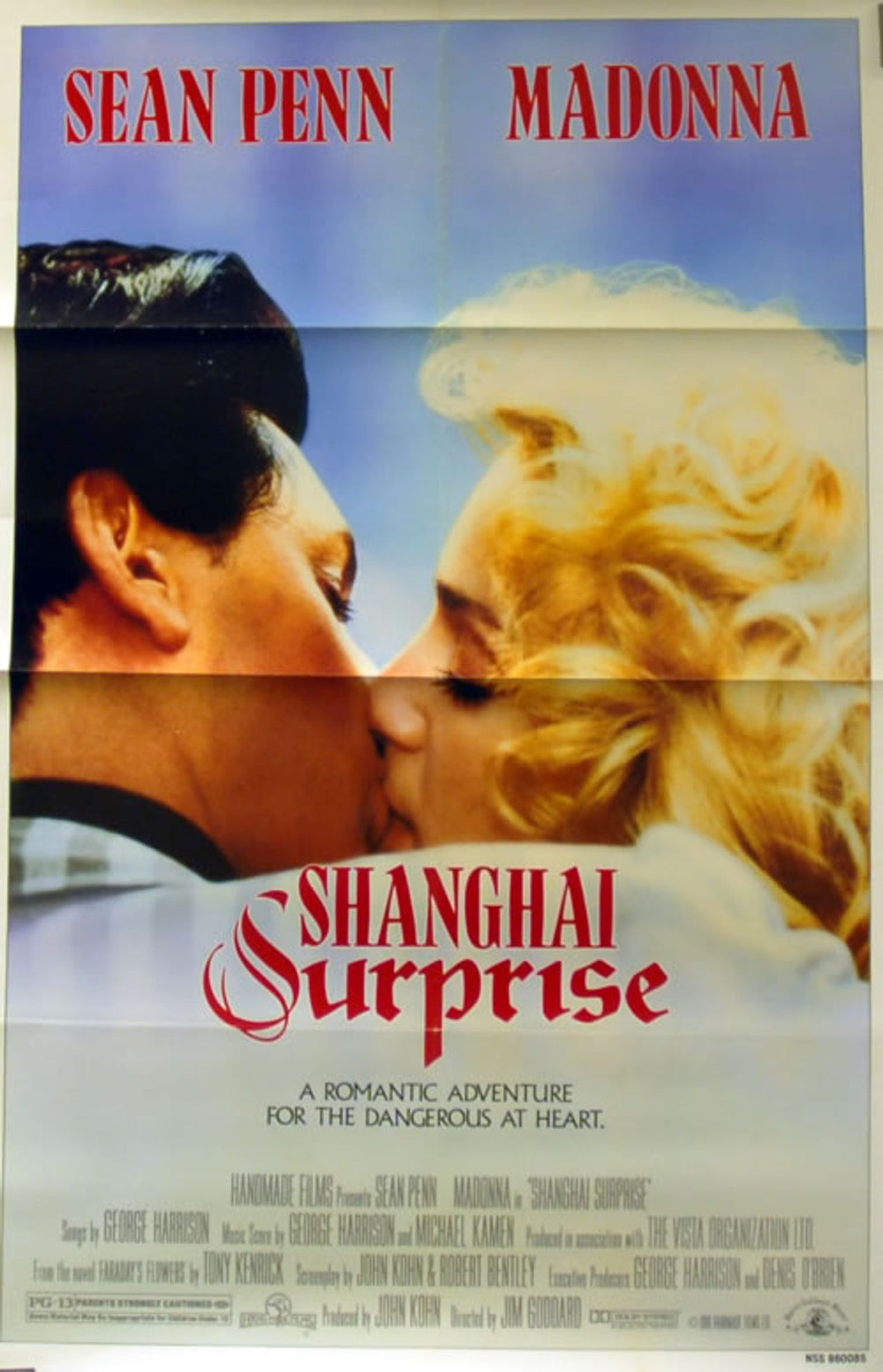 Madonna Shanghai Surprise - Cinema One Sheet US Promo poster 26 X 41