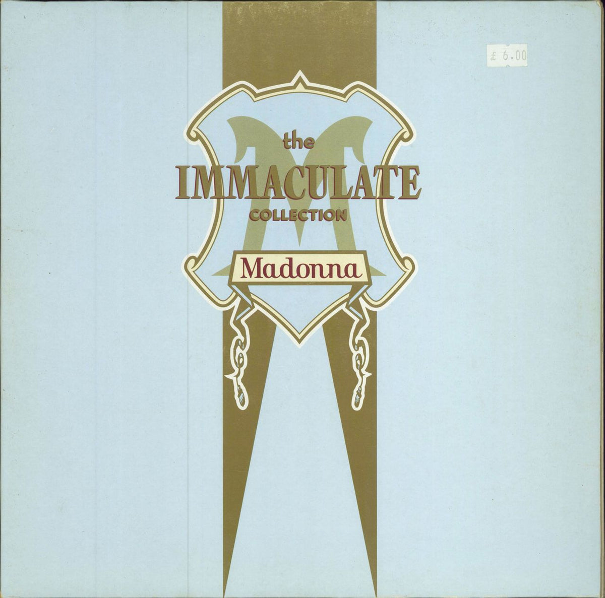 Madonna The Immaculate Collection - EX UK 2-LP vinyl set