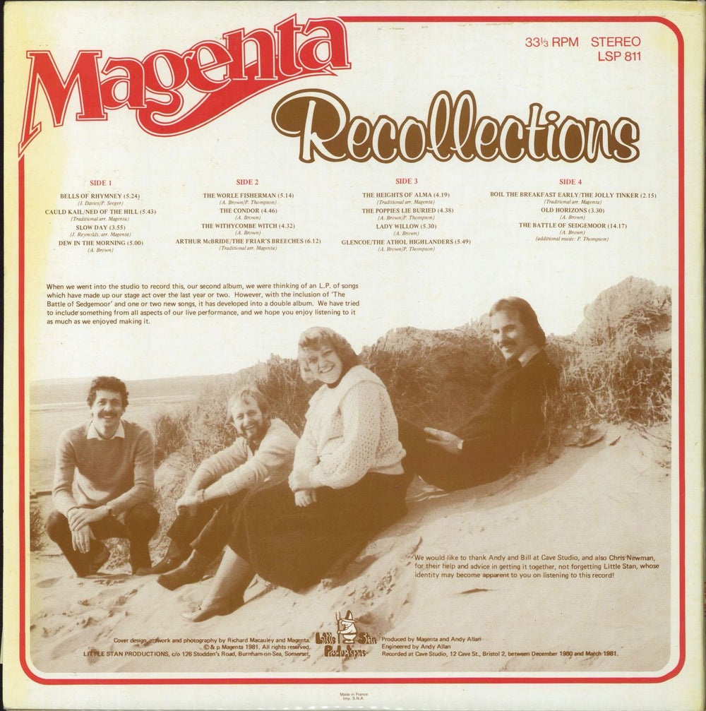 Magenta (Folk) Recollections - Autographed UK 2-LP vinyl record set (Double LP Album)