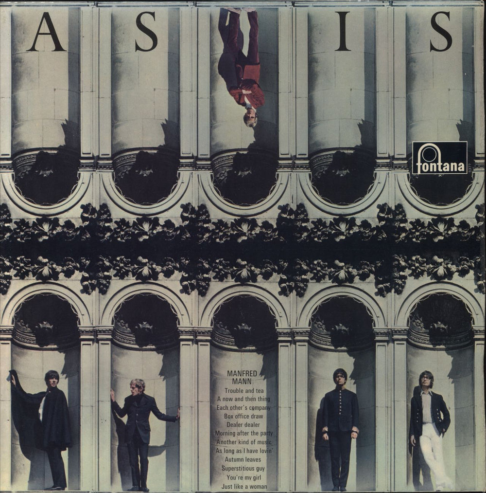 Manfred Mann As Is - Alcove Sleeve UK vinyl LP album (LP record) TL5377