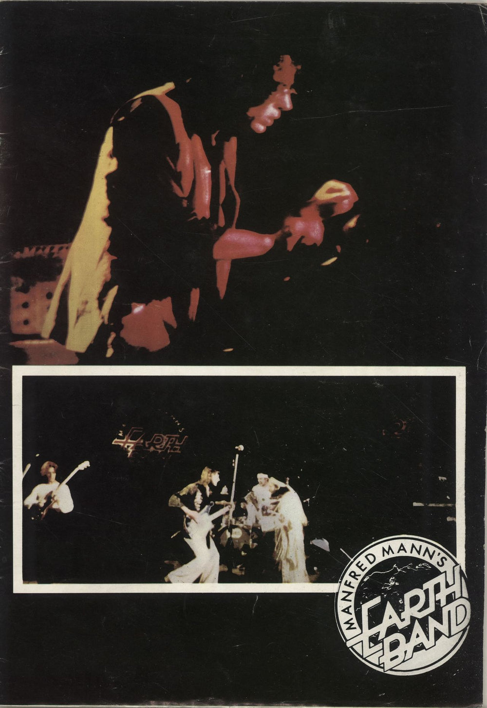 Manfred Mann's Earth Band The Roaring Silence UK tour programme TOUR PROGRAMME