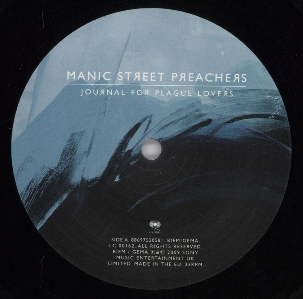 Manic Street Preachers Journal For Plague Lovers - Open Shrink UK