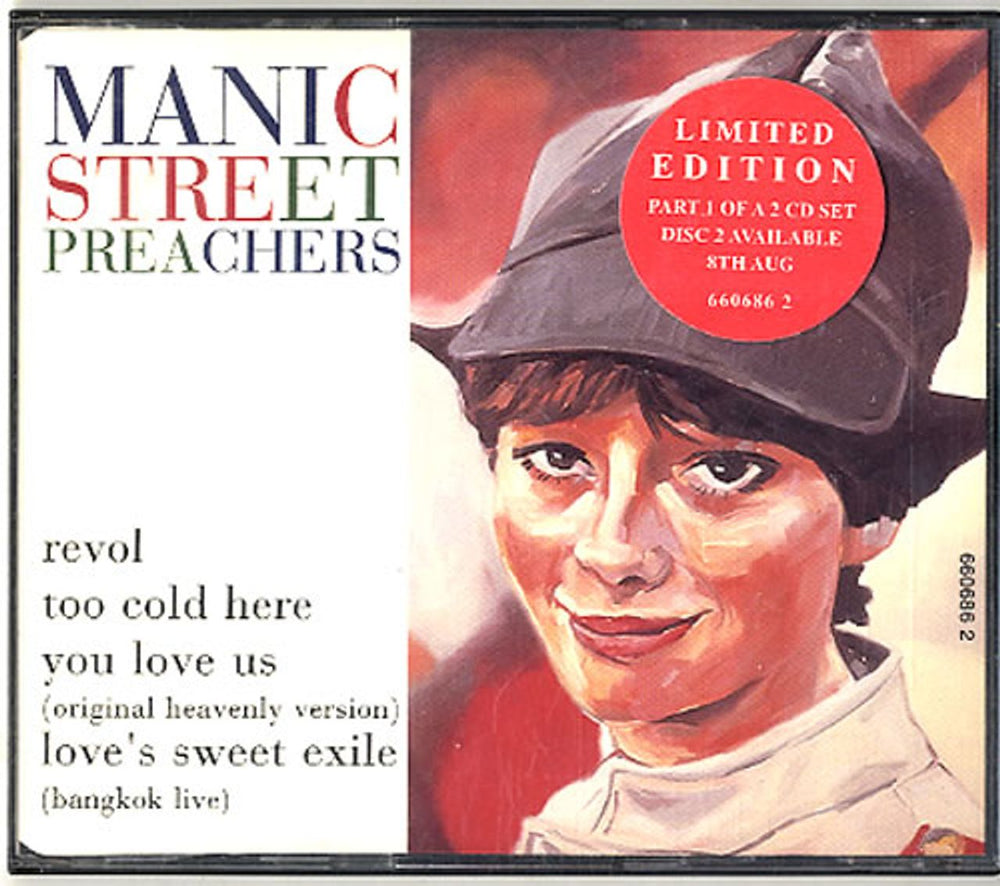 Manic Street Preachers Revol - Both Parts UK 2-CD single set (Double CD single) 660686-2/5