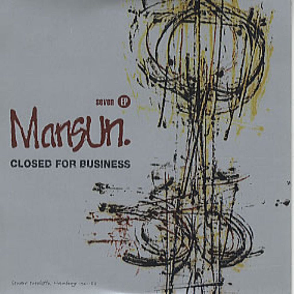 Mansun Closed For Business E.P. UK Promo CD single (CD5 / 5") CDRDJ6482