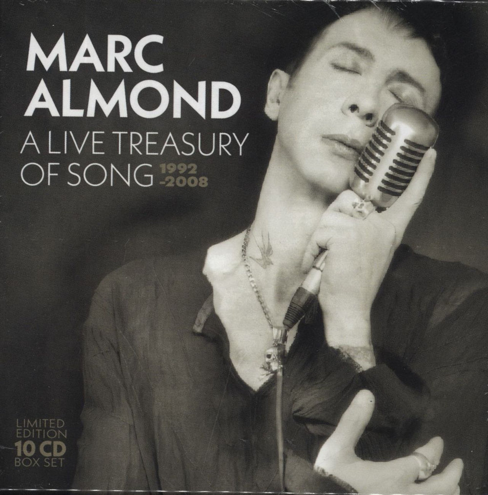 Marc Almond A Live Treasury Of Song (1992-2008) - Sealed UK CD Album Box Set SFE101BOX