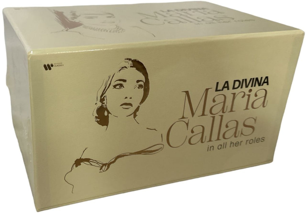 Maria Callas La Divina Maria Callas In All Her Roles - Sealed UK CD Album Box Set B0BVBZGKQN