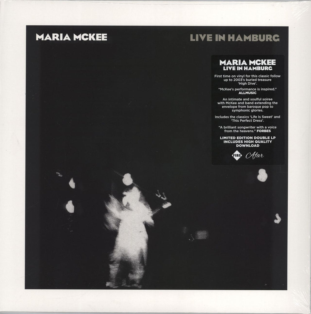 Maria McKee Live In Hamburg - RSD 2021 - Sealed UK 2-LP vinyl record set (Double LP Album) AFAR003LP