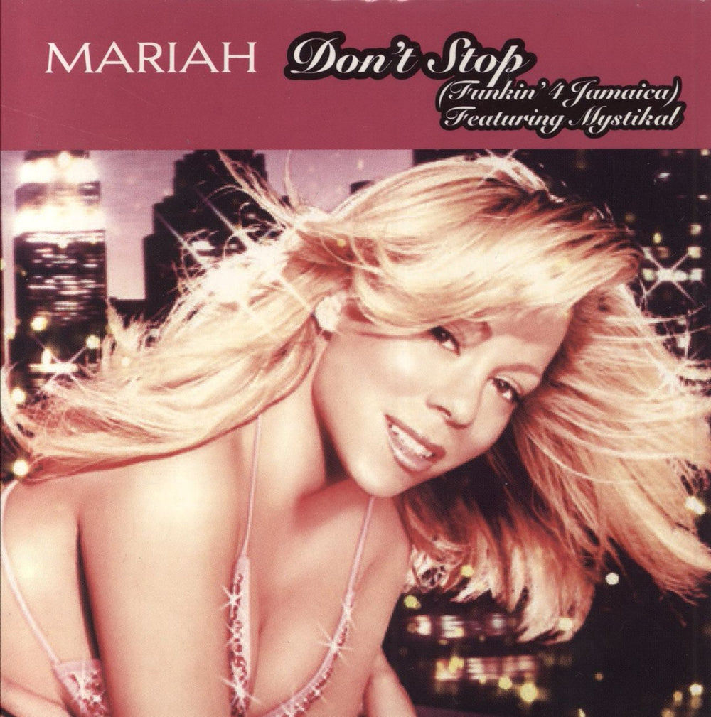 Mariah Carey Don't Stop [Funkin' 4 Jamaica] UK Promo CD single (CD5 / 5") VUSCDJ227