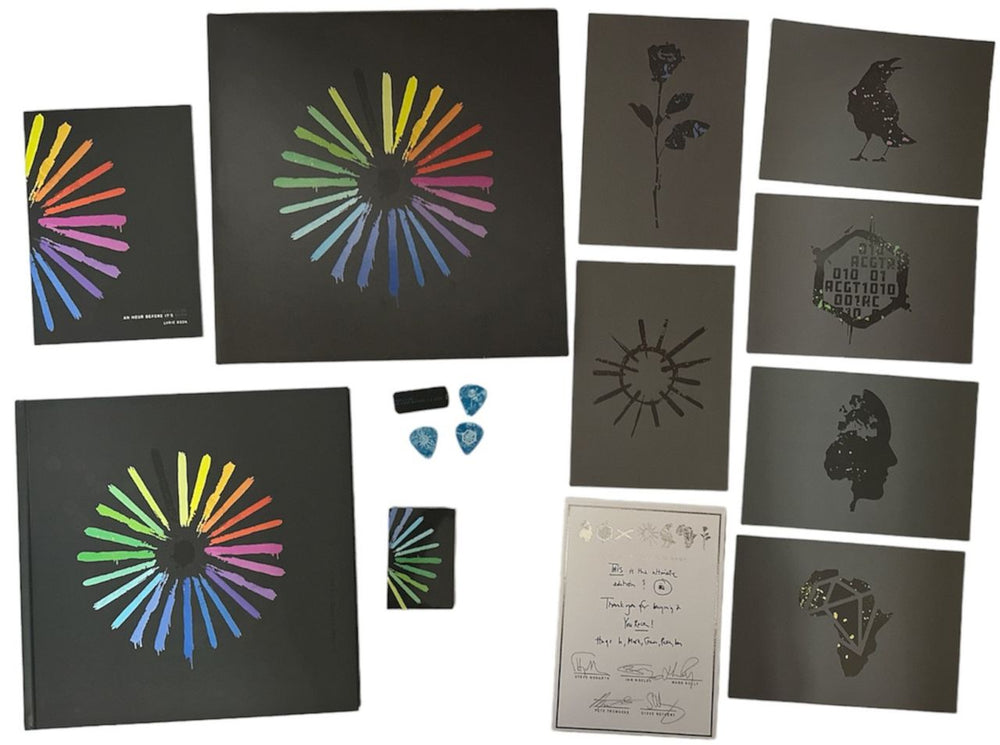 Marillion An Hour Before It's Dark - Signed certificate UK Vinyl Box Set MARVXAN829616