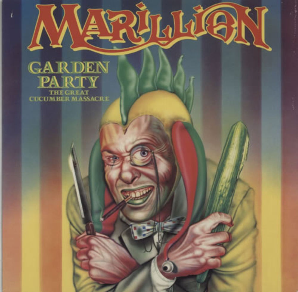 Marillion Garden Party - The Great Cucumber Massacre (Full Version) UK 12" vinyl single (12 inch record / Maxi-single) 12EMI5393