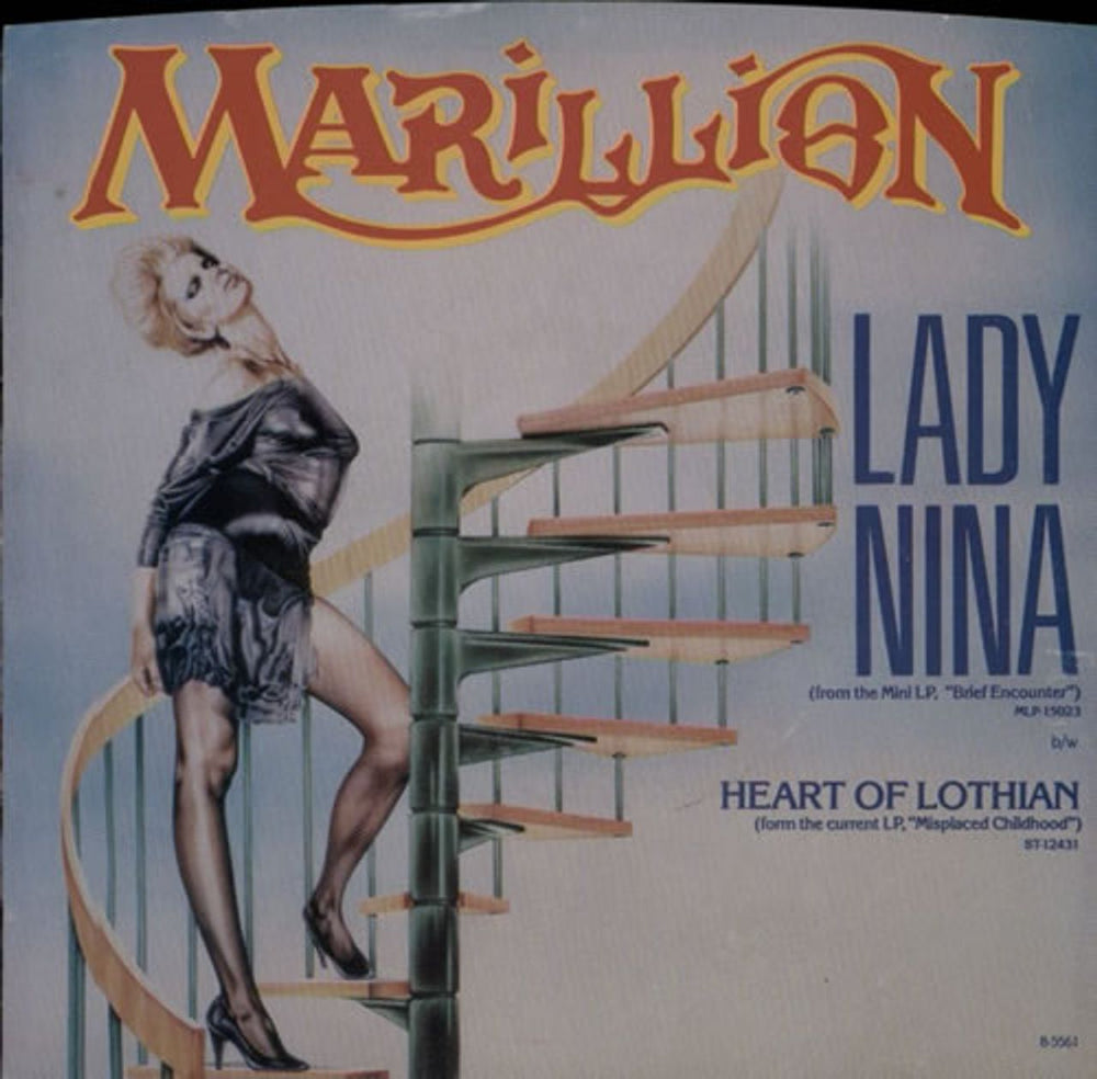 Marillion Lady Nina US 7" vinyl single (7 inch record / 45) B5561