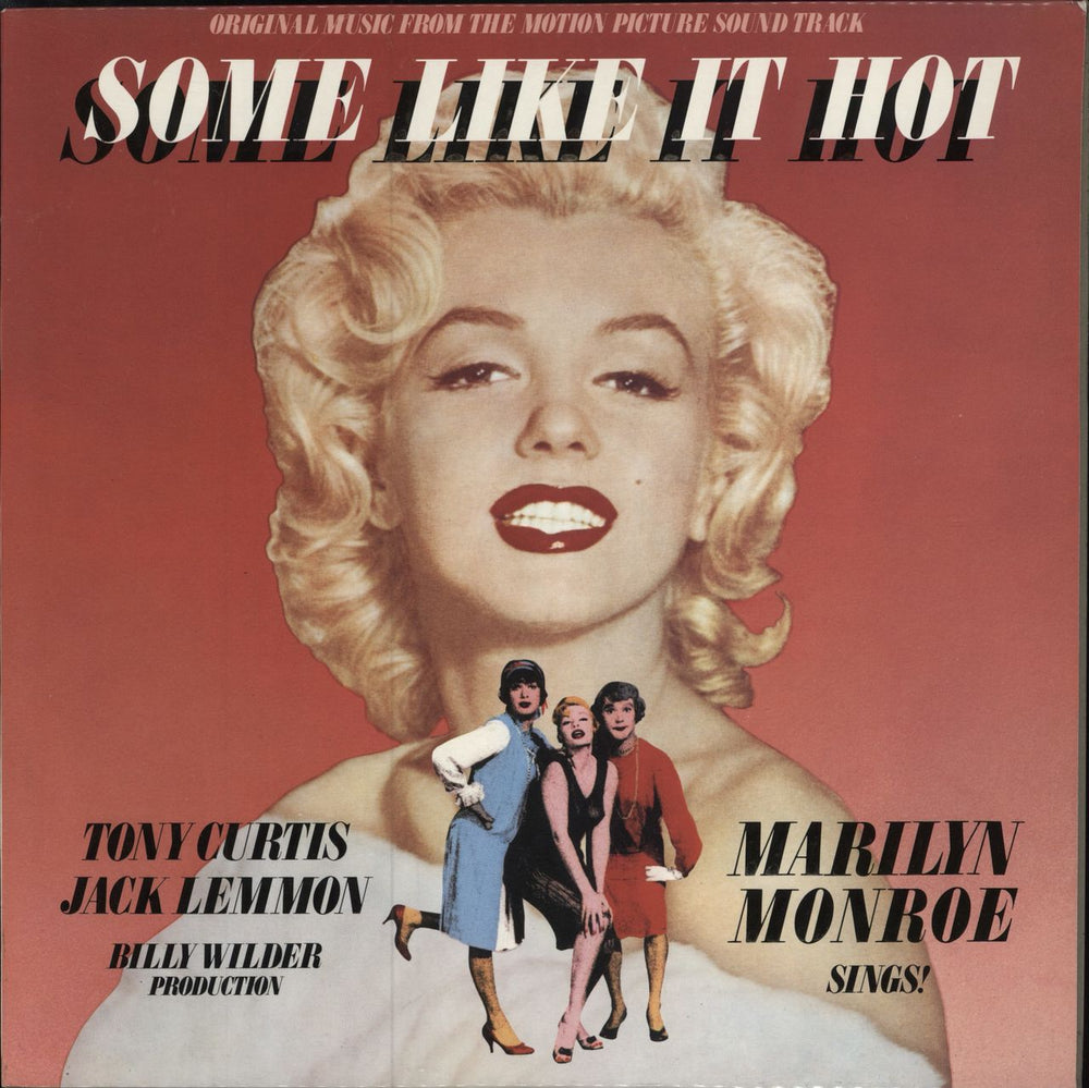 Marilyn Monroe Some Like It Hot UK vinyl LP album (LP record) UAS30226