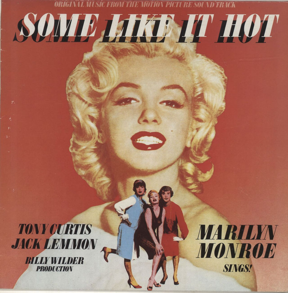 Marilyn Monroe Some Like It Hot US vinyl LP album (LP record) UAS30226