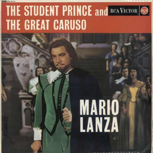 Mario Lanza The Student Prince And The Great Caruso UK Vinyl LP