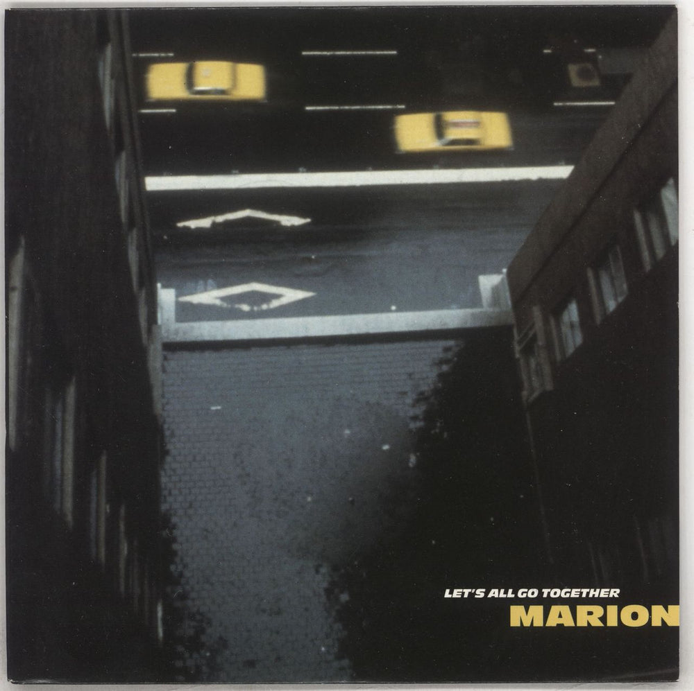 Marion Let's All Go Together - Yellow Vinyl + Numbered UK 7" vinyl single (7 inch record / 45) LON371