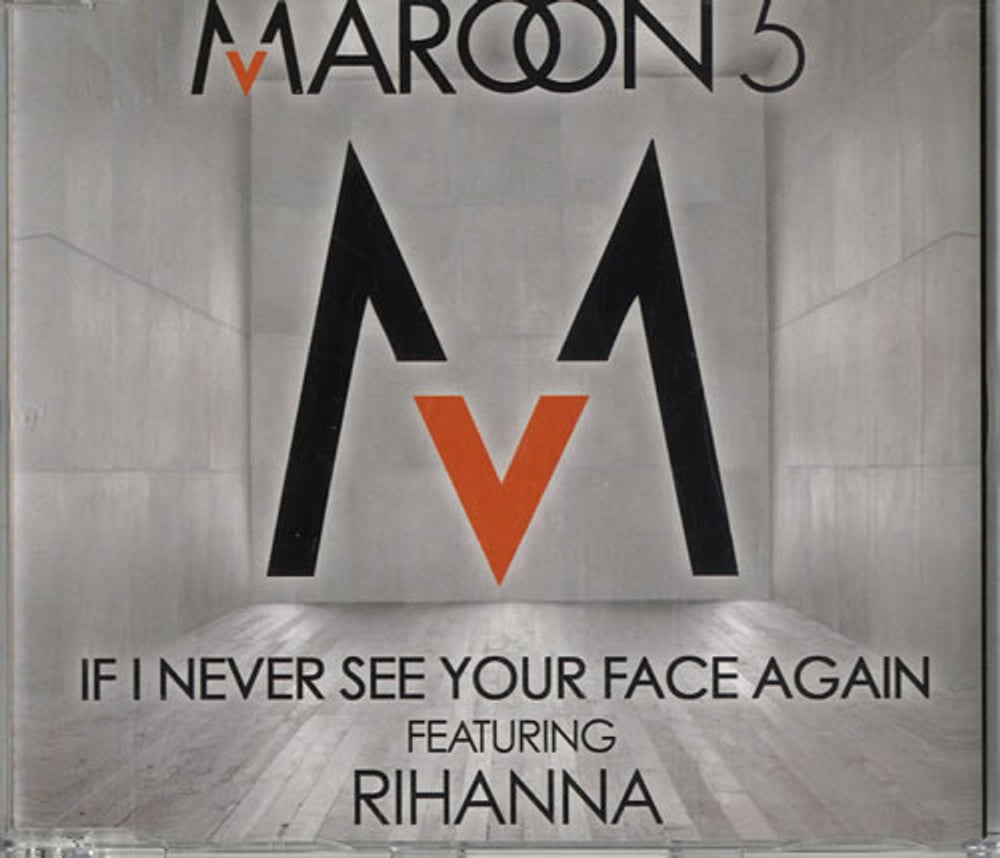 Maroon 5 If I Never See Your Face Again UK Promo CD single (CD5 / 5") MNEVER1