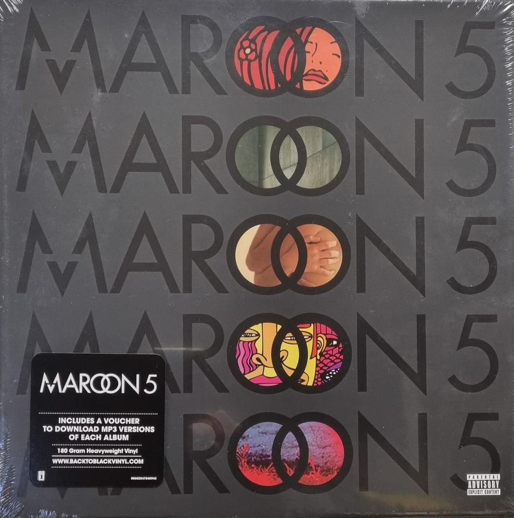 Maroon 5 The Studio Albums - Sealed UK Vinyl Box Set 602547840943