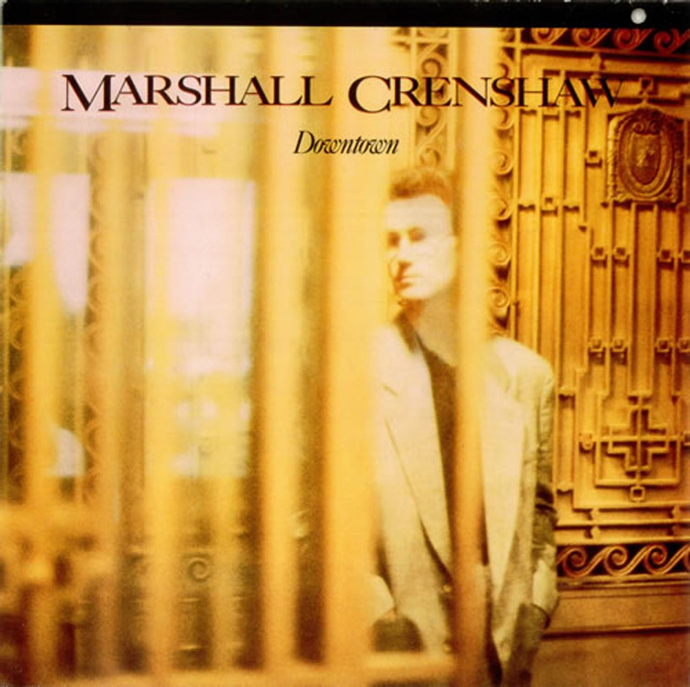 Marshall Crenshaw Downtown German vinyl LP album (LP record) 925319-1