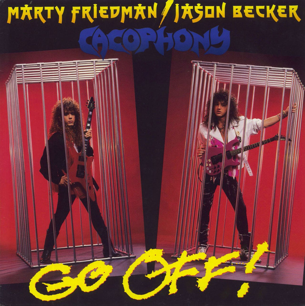 Marty Friedman Go Off! Dutch vinyl LP album (LP record) RR94991