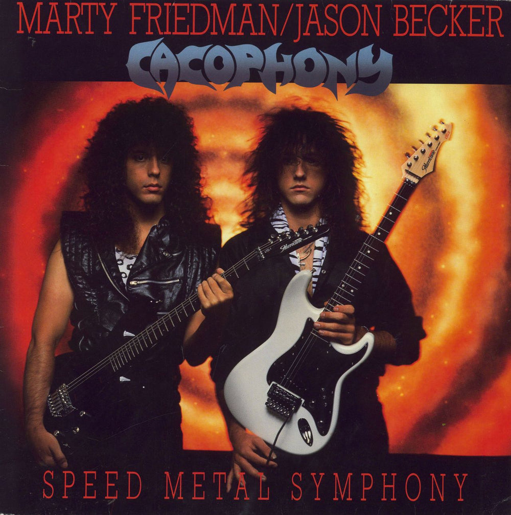 Marty Friedman Speed Metal Symphony Dutch vinyl LP album (LP record) RR9577