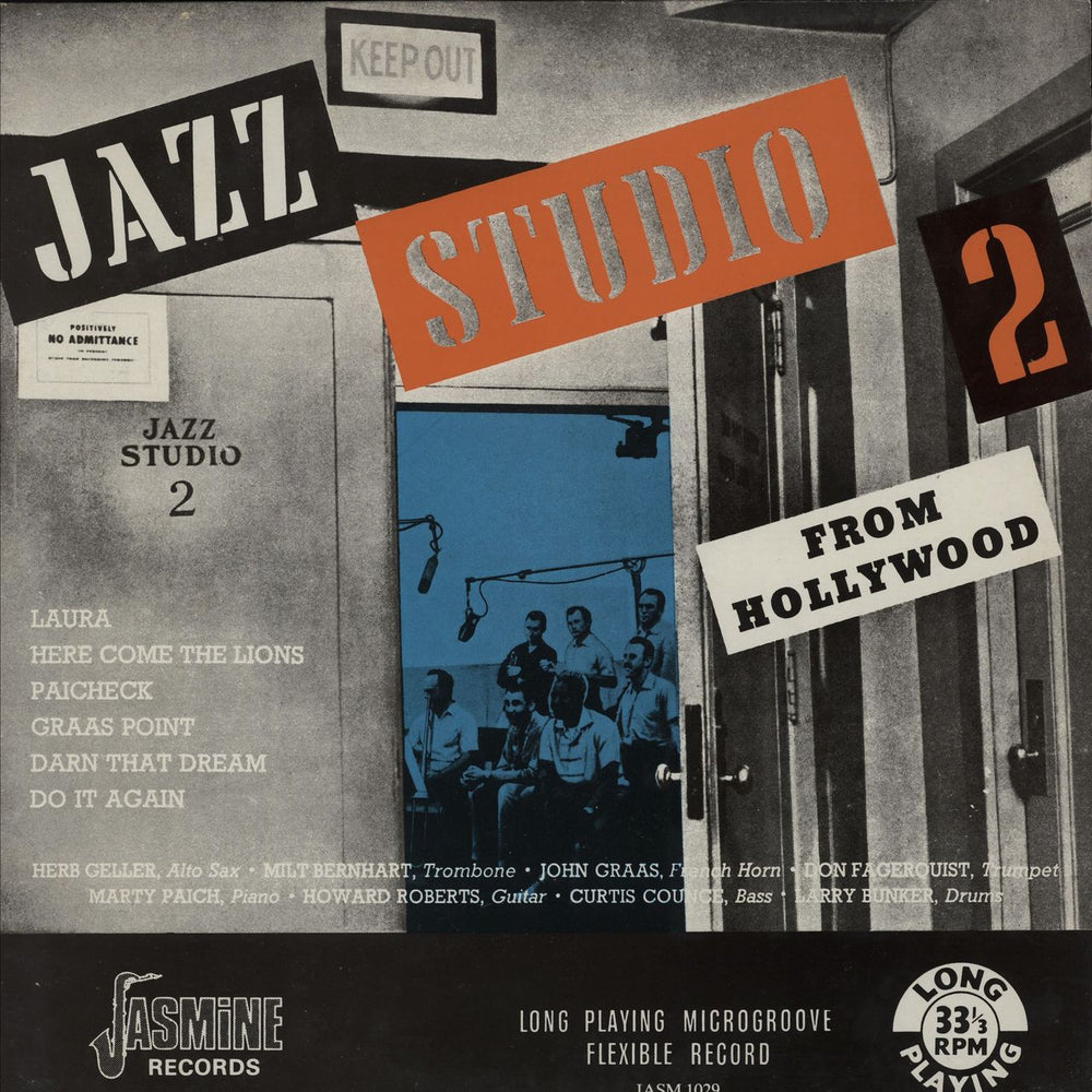 Marty Paich Jazz Studio Two (From Hollywood) UK vinyl LP album (LP record) JASM1029