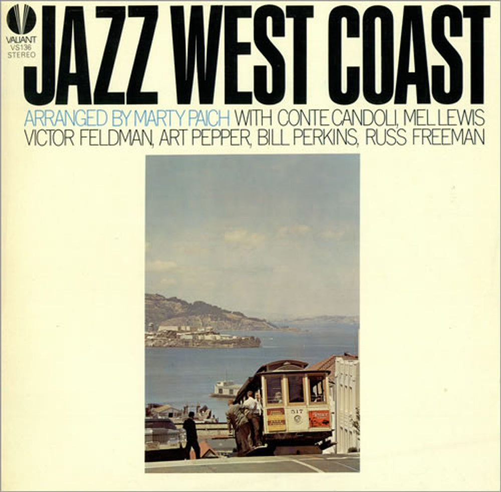 Marty Paich Jazz West Coast UK vinyl LP album (LP record) VS136