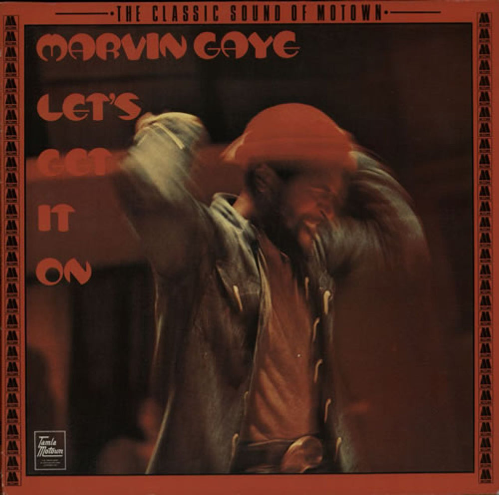 Marvin Gaye Let's Get It On German vinyl LP album (LP record) WL72085