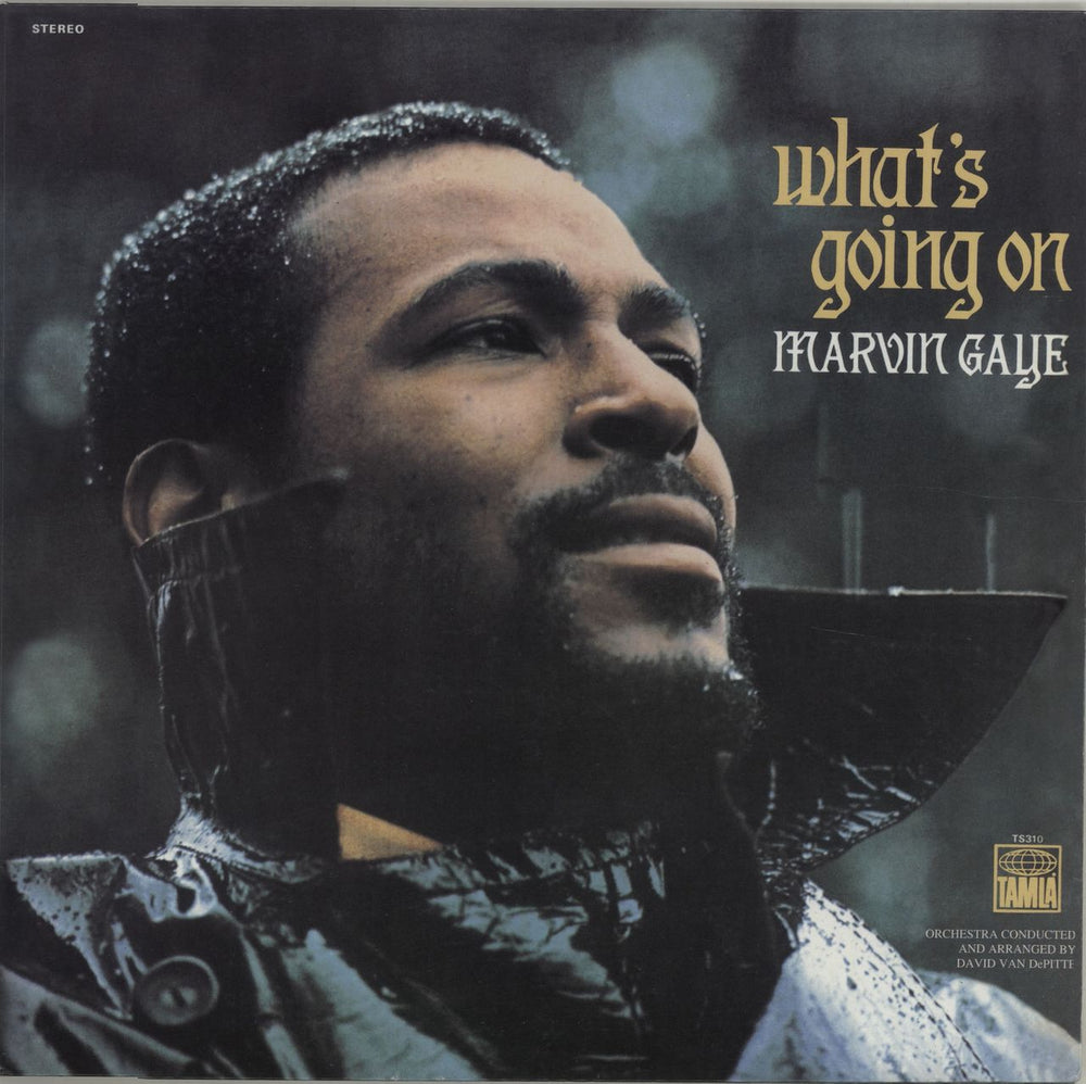 Marvin Gaye What's Going On - 180gm US vinyl LP album (LP record) TS310