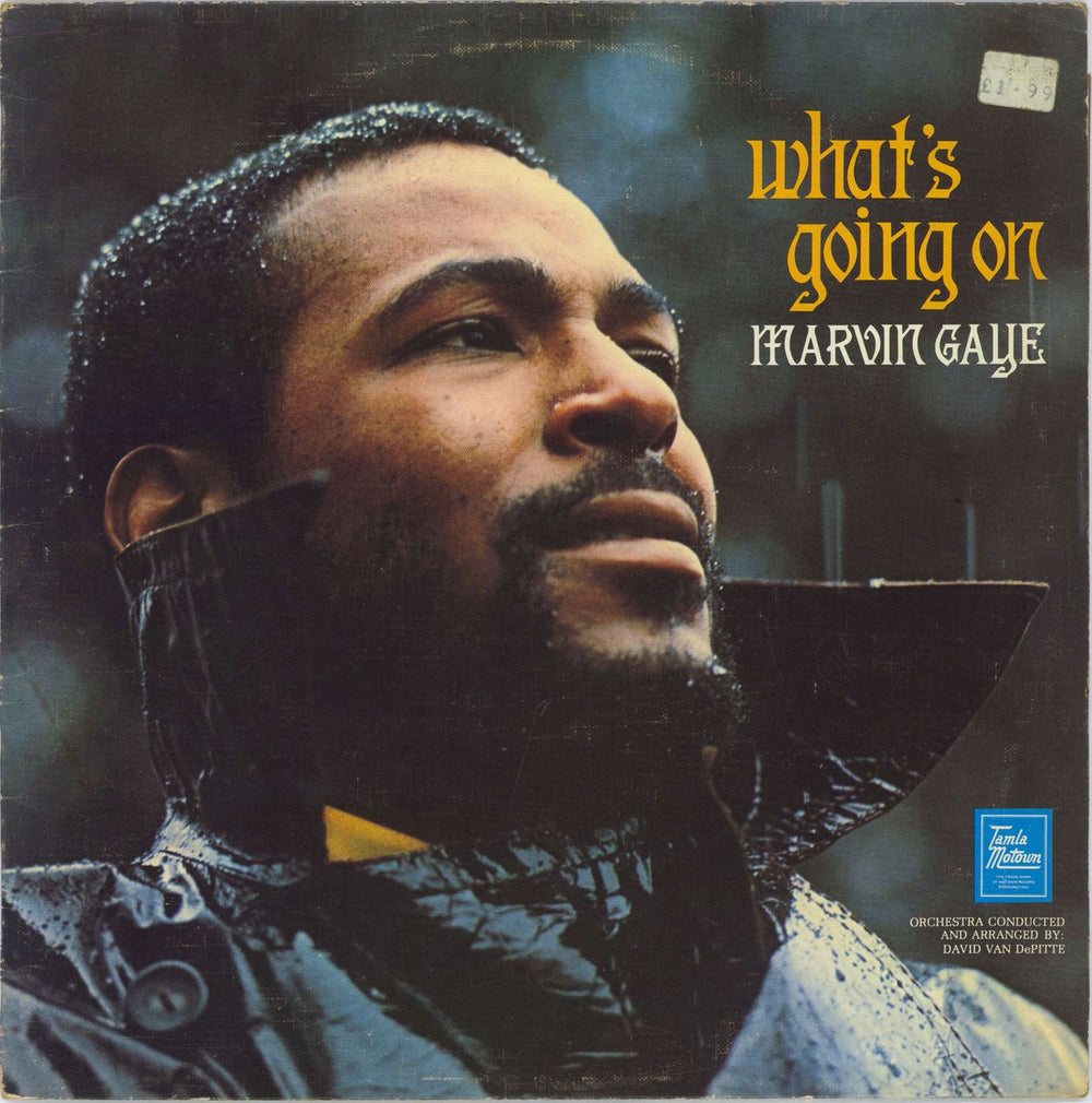 Marvin Gaye What's Going On - 1st + Insert - EX UK vinyl LP album (LP record) STML11190