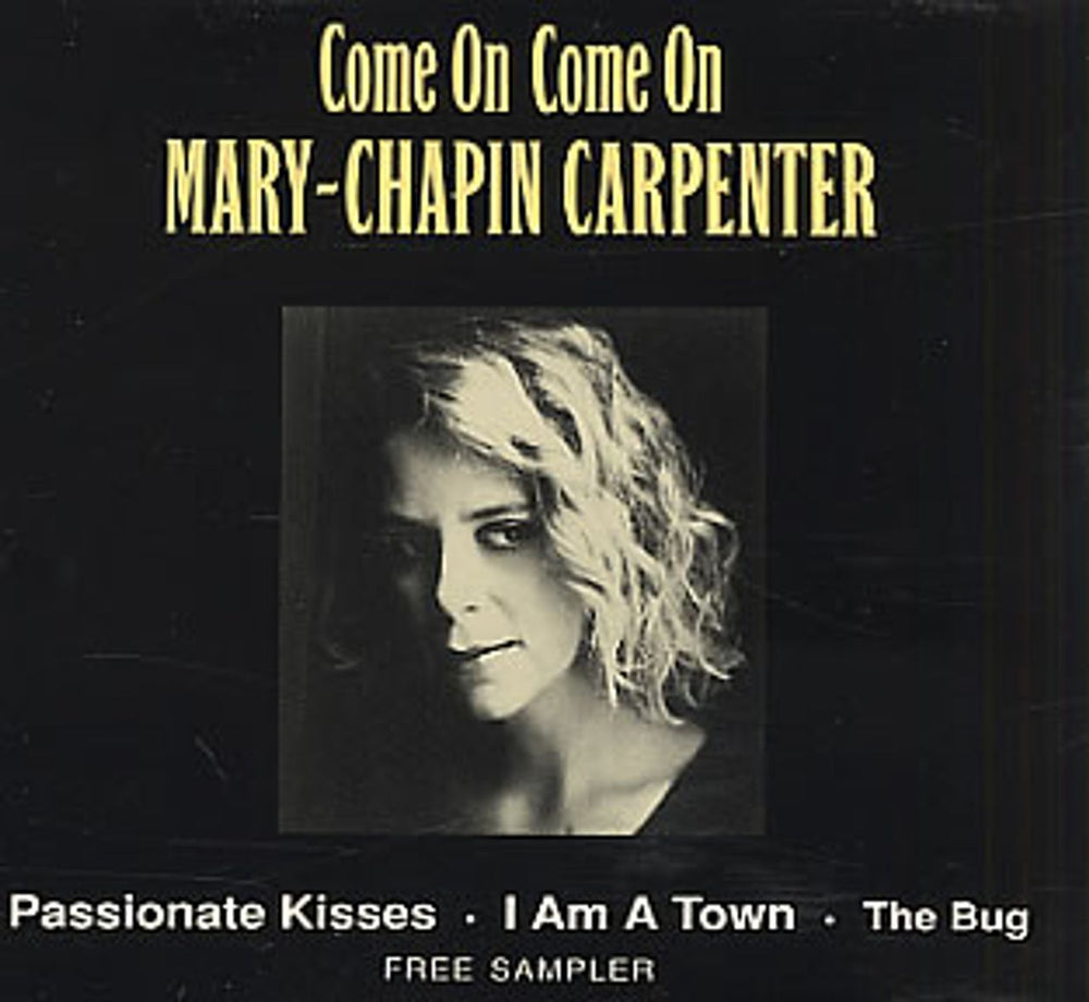 Mary Chapin Carpenter Passionate Kisses UK Promo CD single (CD5 / 5") XPCD257