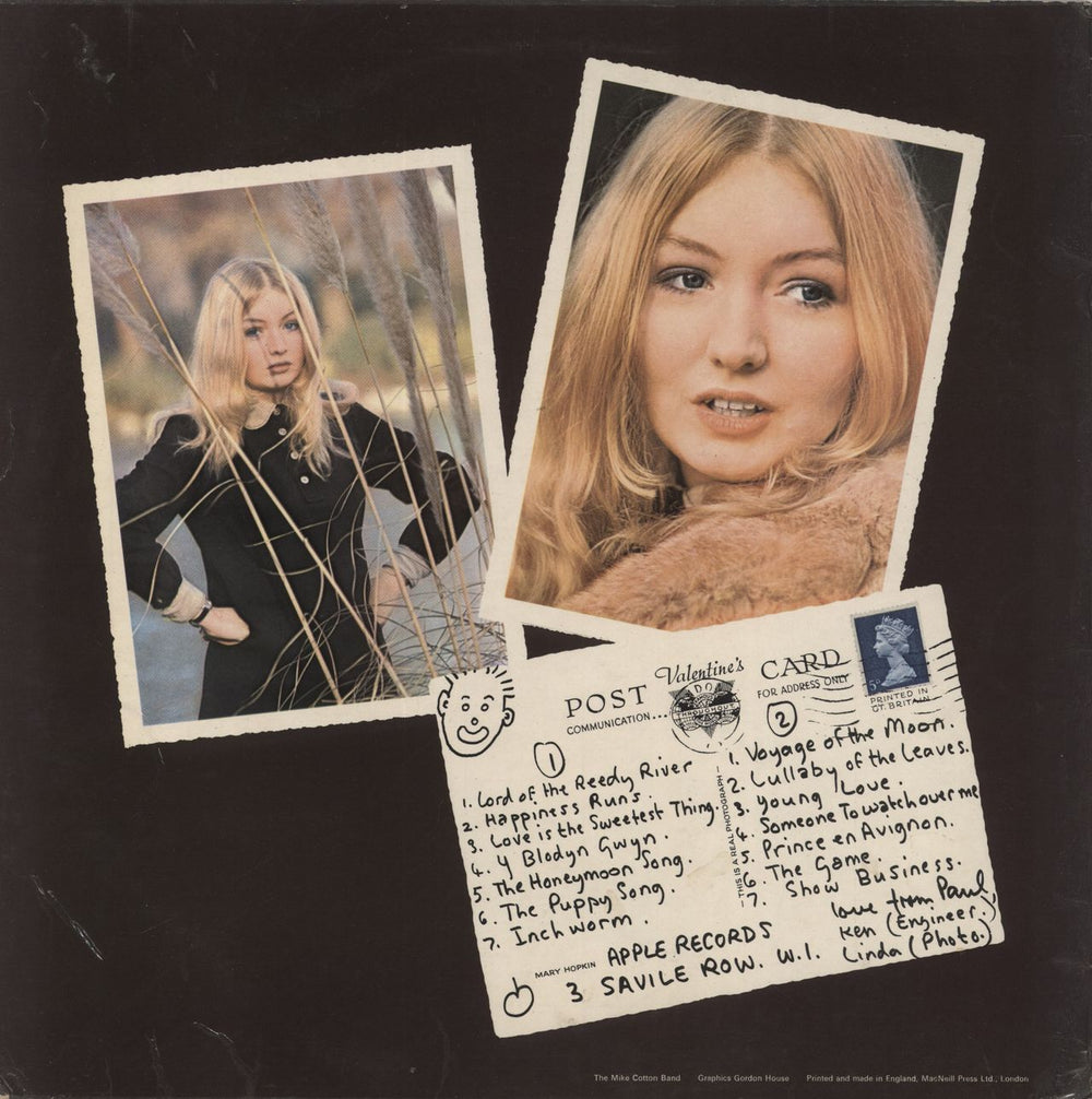 Mary Hopkin Post Card - VG Sleeve UK 2-LP vinyl record set (Double LP Album) 077779778119