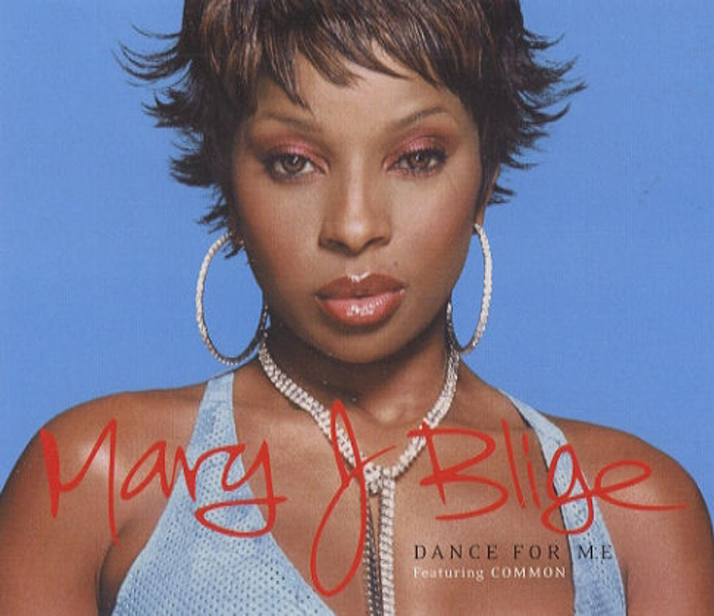 Mary J Blige Dance For Me UK Promo CD single (CD5 / 5") MJBCDP1