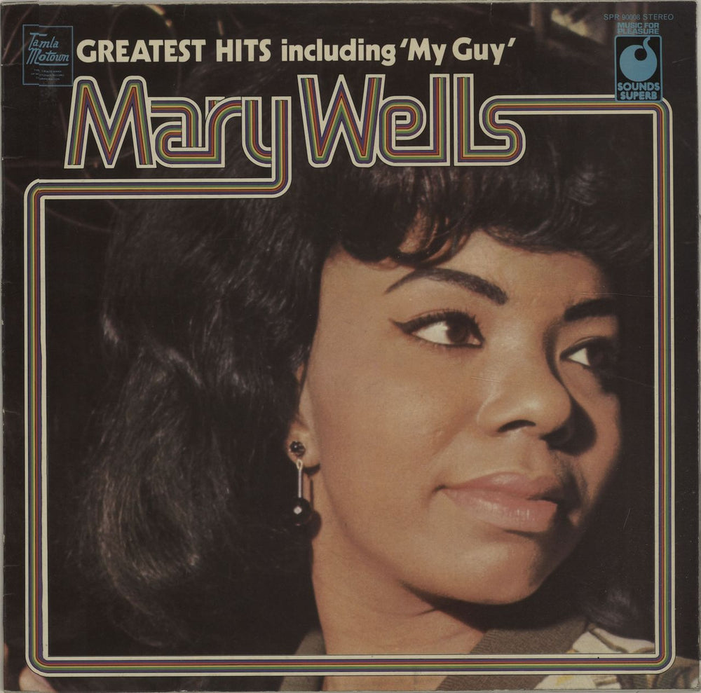 Mary Wells Greatest Hits UK vinyl LP album (LP record) SPR90008