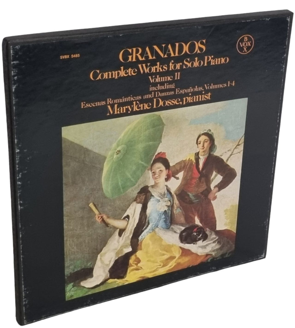 Marylène Dosse Granados: Complete Works For Solo Piano Volume II US Vinyl Box Set SVBX5485